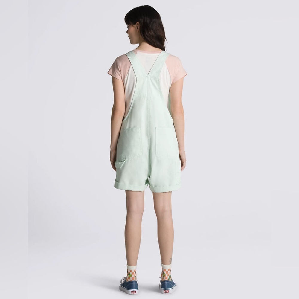 Womens Vans Ground Work Shortall Clearly Aqua XS - Picture 2 of 8